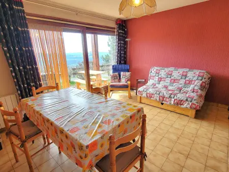 Appartement cosy 5 pers, terrasse sud, parking, proche station, animaux acceptés - Photo 1