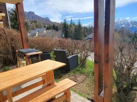 Appartement cosy 5 pers, terrasse sud, parking, proche station, animaux acceptés - Photo 5
