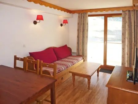 Les Orres 1800: appart 6 pers, pisc chauffée, sauna, départ skis aux pieds - Photo 2