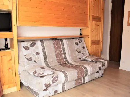 Studio cosy à Vars Les Claux, accès direct aux pistes, balcon sud - Photo 5