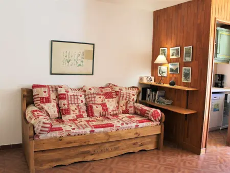 Studio Avec Coin Montagne, Balcon, Proche Pistes et Commerces, 4 Couchages – Vars Les Claux - Photo 1