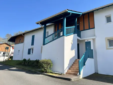 T2 confortable à Cambo avec piscine et parking, Appartement 2 personnes à Cambo les Bains - Photo 1