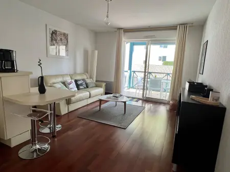 T2 confortable à Cambo avec piscine et parking, Appartement 2 personnes à Cambo les Bains - Photo 2