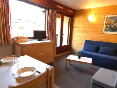 Charmant studio à 1er étage, 4 pers., balcon, salle fitness, park, ski, jacuzzi - St Lary Soulan - Photo 4