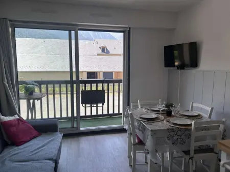 T2 pour 4 pers avec Parking à Vielle-Aure, Appartement 4 personnes à Vielle Aure - Photo 1