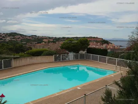 Appartement F2 à Collioure avec piscine, parking et vue sur mer - Photo 9