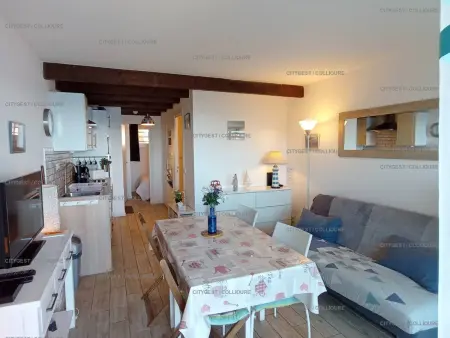 Appartement F2 rénové, vue mer, à 50m plage, Port-Vendres - Photo 1