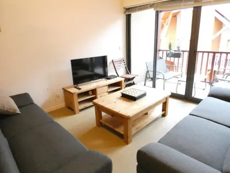 Duplex T4 8 pers, 102m², Saint-Lary-Soulan, Balcon, Garage, 3 Chambres, 3⭐️, Proche Centre - Photo 3