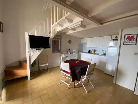 Appartement en bord de mer avec mezzanine, balcon et parking privé à Port Leucate, 6 couchages - Photo 1