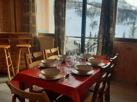 Appartement 3 pièces pour 6 au ski avec parking à Montgenèvre - Photo 15