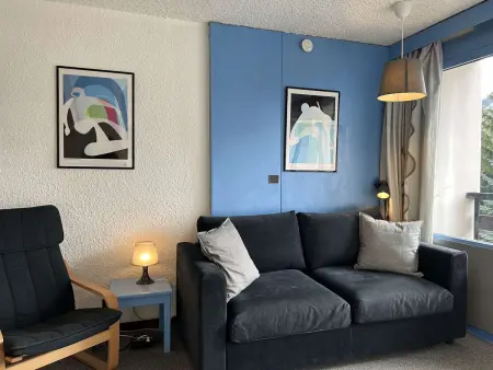 Confortable studio 2 pers. à Montgenèvre, balcon ouest, bien équipé, parking, options WiFi et linge - Photo 7