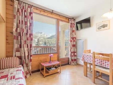 Charmant studio Montgenèvre, 3 pers, balcon sud, proche pistes - Photo 7