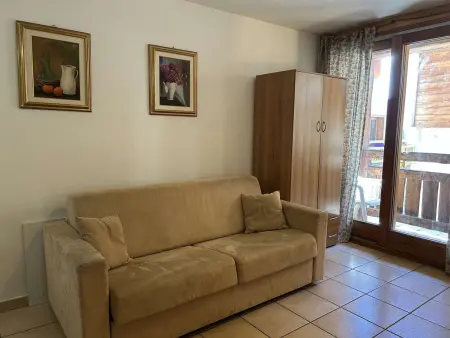 Montgenèvre - Studio 4 pers. à 50m des pistes, parking, lumineux, wifi possible - Photo 12