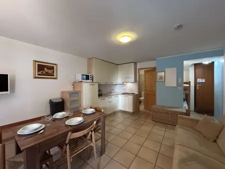 Montgenèvre - Studio 4 pers. à 50m des pistes, parking, lumineux, wifi possible - Photo 13