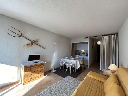 Studio montagne 4 pers. avec balcon, pistes à 100m, parking, local à skis - Montgenèvre - Photo 12