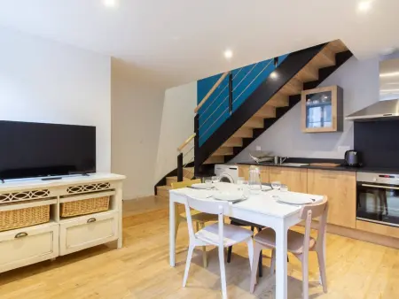 Duplex rénové 2 chambres avec wifi, cuisine équipée et local ski, en centre-ville de Cauterets - Photo 9