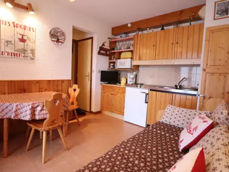 T2 cosy avec terrasse à Arêches pour 4 pers, proche pistes et navette - Photo 2