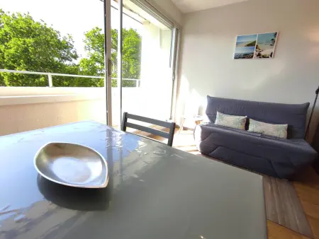 Appartement rénové, calme 300m plage, avec parking et balcon – Beg Meil, Fouesnant - Photo 12