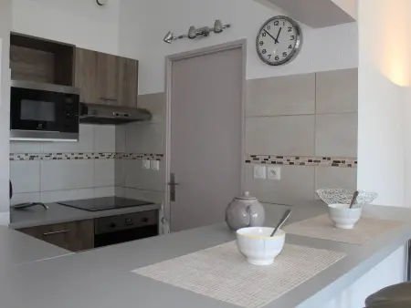 Appartement 2P, 4 couchages, climatisé avec parking à Villeneuve-Loubet Plage - Photo 6