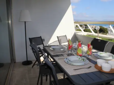 Appartement 2P, 4 couchages, climatisé avec parking à Villeneuve-Loubet Plage - Photo 14