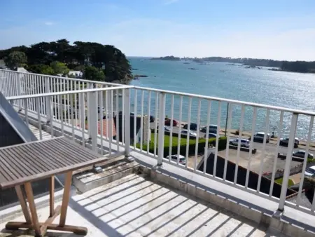 Appartement duplex avec terrasse, vue mer, plages à 100m, Trégastel - Photo 6