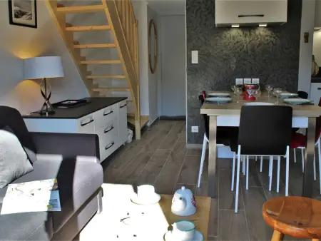 Studio rénové, mezzanine, 6 pers, balcon, proche téléski - Photo 1