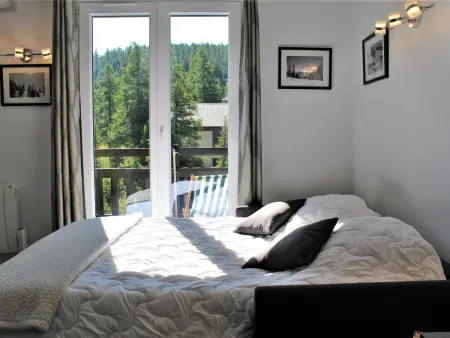 Studio rénové, mezzanine, 6 pers, balcon, proche téléski - Photo 5