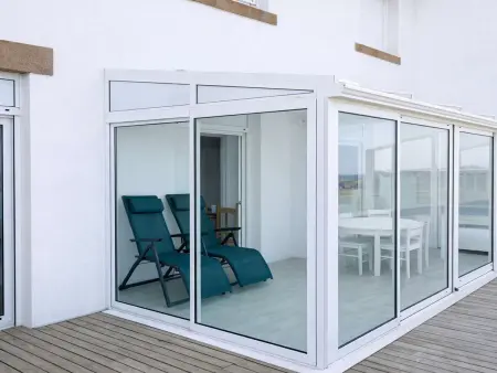 Appartement Trégastel: Vue mer, Parking privé, Petit chien admis. - Photo 7