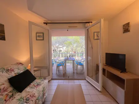 Studio cabine avec piscine, tennis et parking à 400m de la plage - 4 couchages, Saint-Aygulf - Photo 4