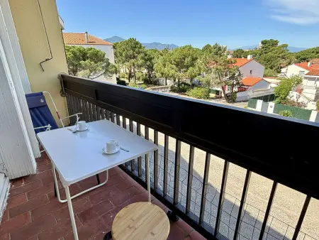 Appartement 2 pièces, balcon, proche plage et commerces, quartier calme - Argelès-sur-Mer - Photo 1