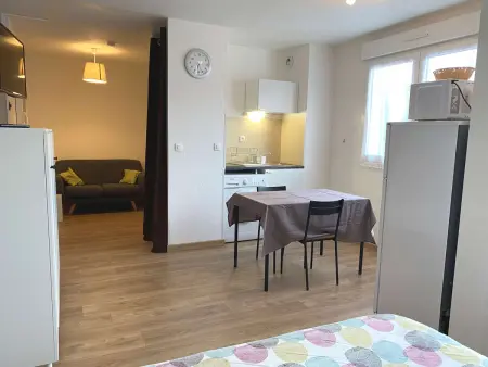 Studio rénové avec balcon, proche commerces, wifi et cellier privatif - Balaruc-les-Bains. - Photo 8