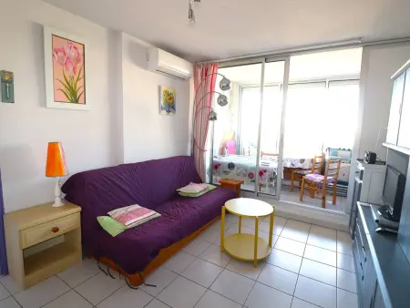 Appartement 2 Pièces Cabine avec Terrasse, Clim, Piscine et Proche Plage - 6 Couchages - Photo 2