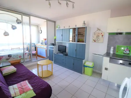 Appartement 2 Pièces Cabine avec Terrasse, Clim, Piscine et Proche Plage - 6 Couchages - Photo 3