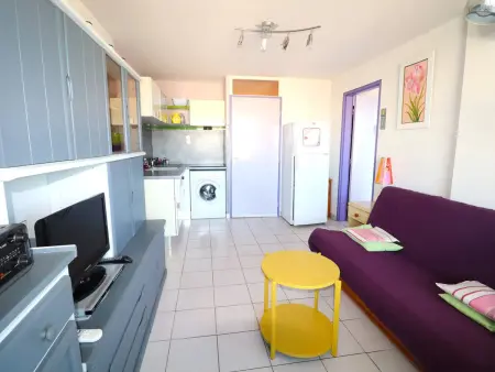 Appartement 2 Pièces Cabine avec Terrasse, Clim, Piscine et Proche Plage - 6 Couchages - Photo 8