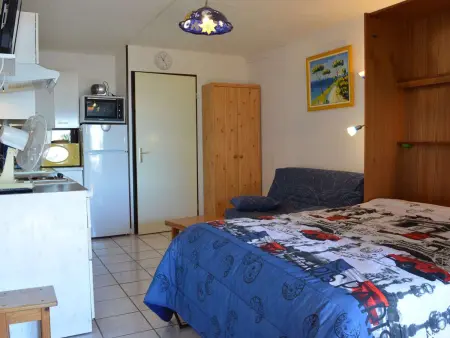 Appartement RDC 2 pièces+cabine, piscine, terrasse, parking privé - Saint Pierre La Mer - Photo 6