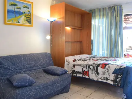 Appartement RDC 2 pièces+cabine, piscine, terrasse, parking privé - Saint Pierre La Mer - Photo 7