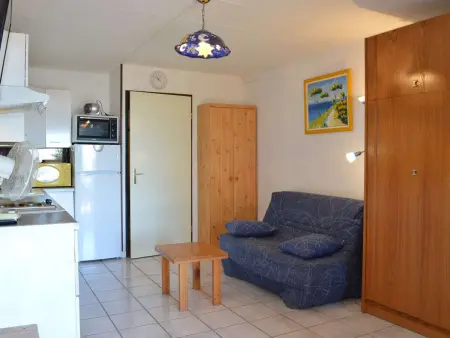 Appartement RDC 2 pièces+cabine, piscine, terrasse, parking privé - Saint Pierre La Mer - Photo 12