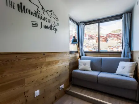 Apt cosy 4 pers, 2 ch, rénové, départ ski aux pieds - Photo 6