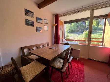 T2 soleil 6 pers près des pistes au Sauze, Appartement 6 personnes à Enchastrayes - Photo 5