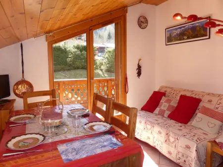 Appartement 2 pièces cabine, 5 pers, parking, Les Houches - Photo 1