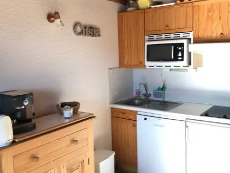 Charmant T2 cabine 6 pers. avec balcon sud, parking privatif à Bolquère - Photo 1