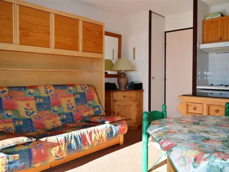 Joli studio cabine 4 pers, balcon, PKG, Bolquère-Pyrénées 2000 - Photo 4