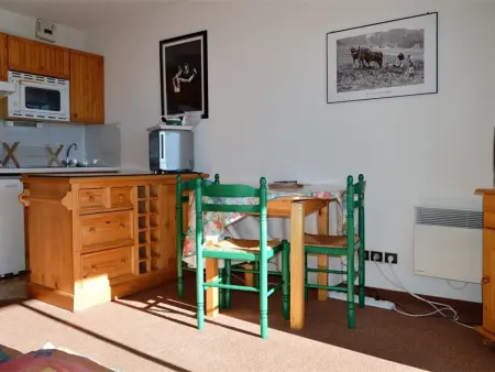 Joli studio cabine 4 pers, balcon, PKG, Bolquère-Pyrénées 2000 - Photo 5