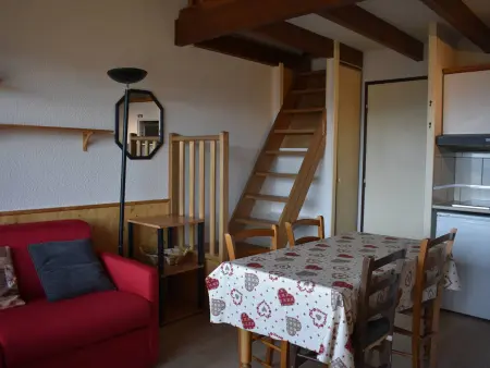 Studio cabine mezzanine avec parking, vue Pyrénées - Photo 4