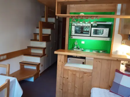 Duplex skis aux pieds pour 5 pers, animaux admis, Les Arcs 1800 - Photo 4
