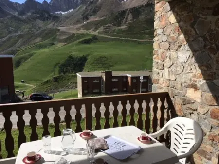 Studio cabine, piscine couverte et fitness, parking, proche pistes, calme, terrasse exposée sud - Photo 6