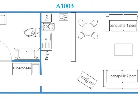 Studio confortable à Notre-Dame-de-Bellecombe, Appartement 3 personnes à Notre Dame de Bellecombe - Photo 17