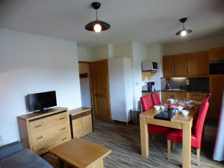 Appartement spacieux 3 pièces Les Saisies, 8 pers, accès piscine - Photo 12