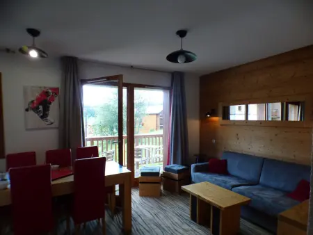 Appartement spacieux 3 pièces Les Saisies, 8 pers, accès piscine - Photo 13