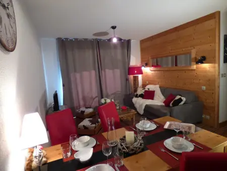 Appartement 3 pièces, 6 personnes, balcon, proche Les Saisies - Photo 9